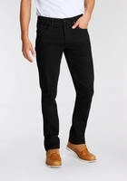 AJC Straight-Jeans gerade geschnitten, Used-Look-Waschung, niedrige Leibh&ouml;he