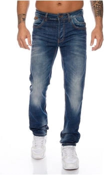 Cipo & Baxx Jeans Hose dezenten Kontrastnähten