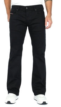 Diesel Zatiny-X IB067 Bootcut Jeans schwarz