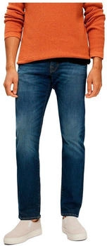 Selected SLH196-STRAIGHTSCOTT Straight Fit Jeans dunkelblau