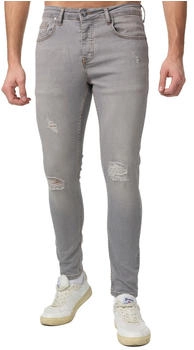 Tazzio Jeans Skinny Fit 17514 grau schwarz