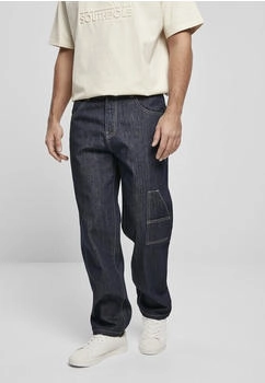 Southpole Script Loose Fit Jeans raw indigo