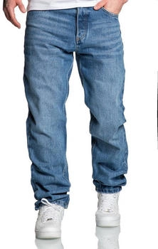 Amaci&Sons Loose-Fit 90s Denim Jeans dunkelblau