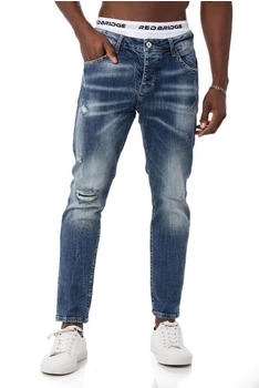 Redbridge Straight Leg Denim Hose blau schwarz