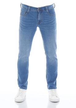 MUSTANG Tapered-fit-Jeans Real X Oregon Tapered K Slim Fit medium blue