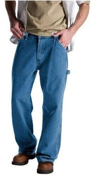 Dickies Denim-Utility-Jeans legere Passform stonewashed indigoblau