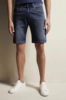 Bugatti Jeansshorts 3138D-56693 Stretch mittelblau