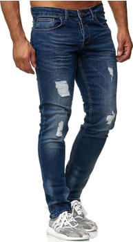 Tazzio Jeans im Destroyed Look 16525 blau