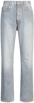 HUGO Baggy-Fit Jeans aus blauem Denim mit Streifen-Muster - Style Nate 50539841 Hellblau /