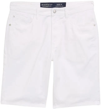Tom Tailor Denim TTWAYLEN Relaxed Jeans Shorts aus Baumwolle White (1046280_20000)