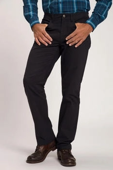 JP 1880 5-Pocket-Jeans Twillhose Bauchfit dunkel marine