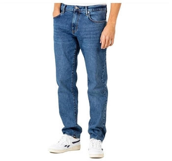 Reell Jeans Barfly Retro Mid blau schwarz Skateboard