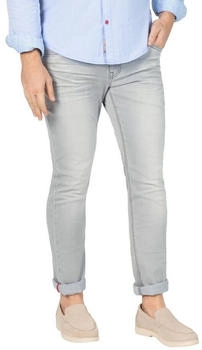 Timezone Slim-fit-Jeans SLIM EDUARDOTZ Stretch light grey wash 3307-2085