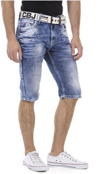 Cipo & Baxx Bermudas denim markanten Taschen