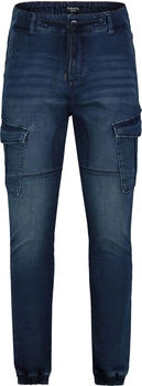 Sublevel Jogger Jeans Cargohose Elastischer Bund Taschen