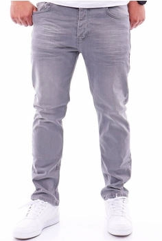 Reslad Slim Fit Basic Style Stretch-Denim Jeans RS-2063 grau
