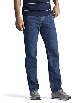 Lee Regular Fit Straight Leg Jeans mittel-stonewashed