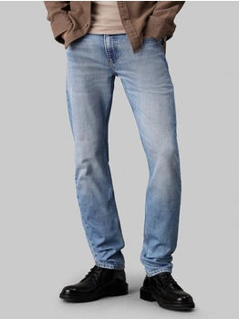 Calvin Klein Slim Taper 5-Pocket-Style Jeans denim light