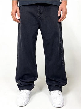 Dada Baggy Jeans Logo Stickerei Denim
