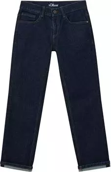 s.Oliver Jeans Pete / Regular Fit / Mid Rise / Straight Leg / Waschung / blau 2171918.59Z8.