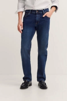 Bugatti 5-Pocket-Jeans Regular Fit blau schwarz Authentic Denim Stretch-Komfort 363