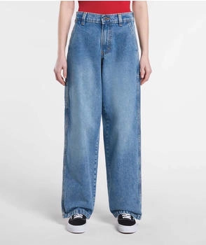 Dickies Stevensville loose carpenter Jeans Frau Rinsed Fade Size (0A863S-RINSED-FADE)