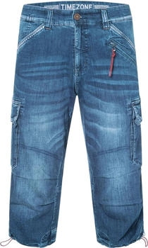 Timezone Jeansshorts Miles TZ Loose Regular Fit blau schwarz
