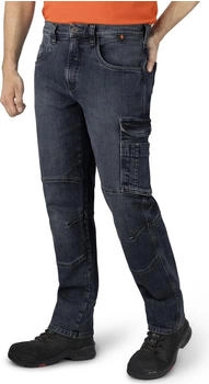 Hero by John Medoox Calgary Basic Workwear Denim Cargohose indigo