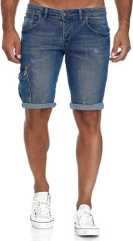 Tazzio Jeansshort 19536 blau schwarz