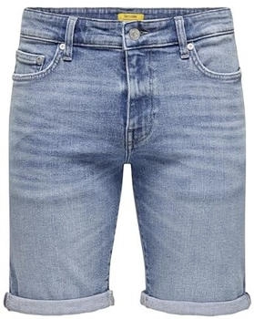Only & Sons Shorts ONSPLY MBD 8772 blau dunkelblau