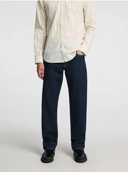 Selected Straight-Jeans SLH196-STRAIGHT BEN KORI JEANS NOOS dark blue denim 202