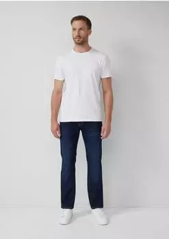 s.Oliver Jeans Regular Fit Mid Rise Straight Leg (2171808) blue