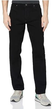 Wrangler Jeans Straight Mid Waist Regular Fit blau schwarz 112126014