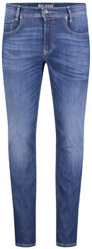 MAC Straight-Jeans 'Flexx-Driver' super elastisch deep blue stonewash
