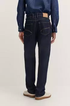Bugatti 5-Pocket-Jeans Loose Fit Luxury Raw Denim Stretch