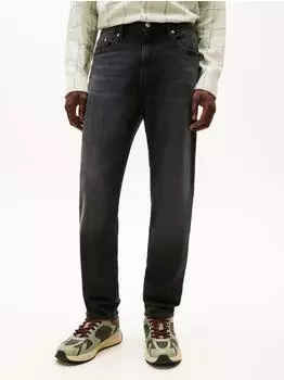 Tommy Hilfiger Gerade Jeans Isaac Relaxed Tapered denim schwarz