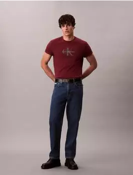 Calvin Klein 5-Pocket-Jeans '90S TAPER' tapered fit harbour blau