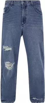 Karl Kani Jeans KM241-031-2 blau braun weiß