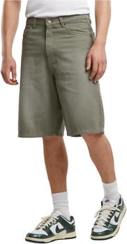 Urban Classics 90's Heavy Denim Shorts paleolive