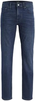 Jack & Jones Straight Fit Jeans 'CLARK' dunkelblau