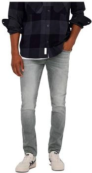 Only & Sons Slim-fit-Jeans ONSLOOM SLIM grau schwarz Stretch