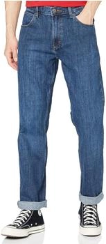 Wrangler Streight Regular fit Jeans blau
