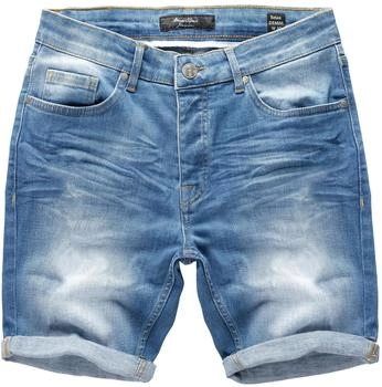 Amaci&Sons Jeansshorts 7981 hellblau