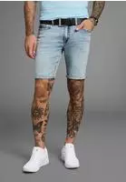Bruno Banani Jeansshorts "Hutch-Shorts" gerade geschnittene kurze Beine,...