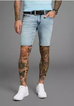 Bruno Banani Jeansshorts 'Hutch-Shorts' blau atlantic blu
