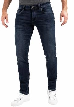 Peak Time Slim-fit-Jeans Mailand dark blue