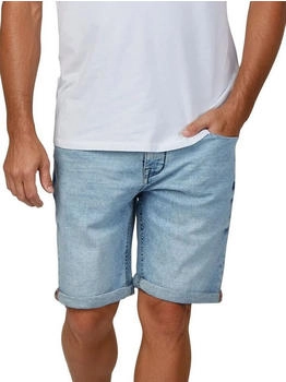 riverso RIVUdo Jeans Shorts Regular Fit Stretch hellblau/grau