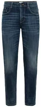 Camel Active Toronto Tapered Fit Jeans mit Used-Look (488715/2D40) dark indigo