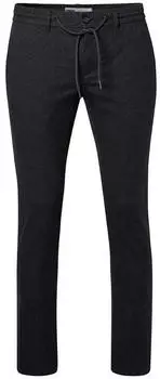 Pioneer Authentic Jeans ESRA Leinenhose mit Tunnelzug (49147519) schwarz muster