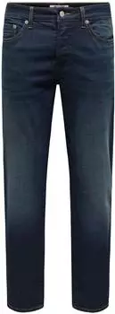 Only & Sons ONSWEFT Slim Fit Jeans (22029610) dark blue denim